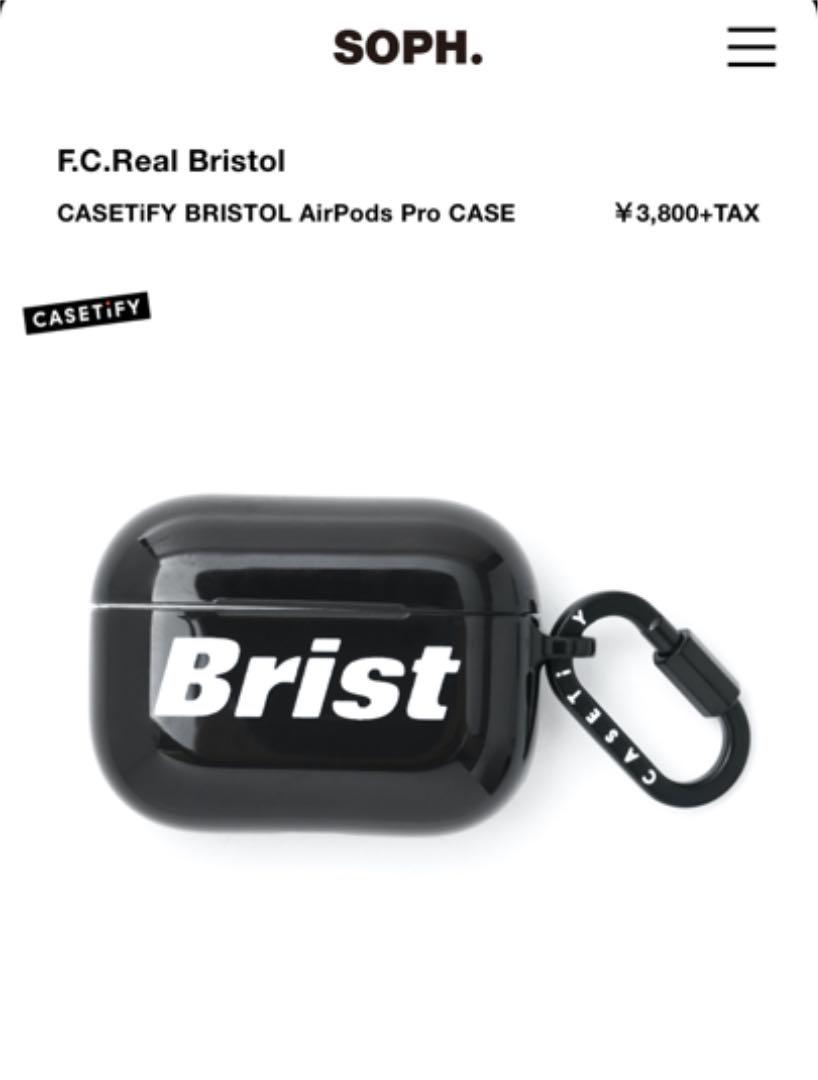 FCRB×CASETiFY AIR PODS PRO CASE ブラック Cx1pk-m30393307364 超歓迎新品