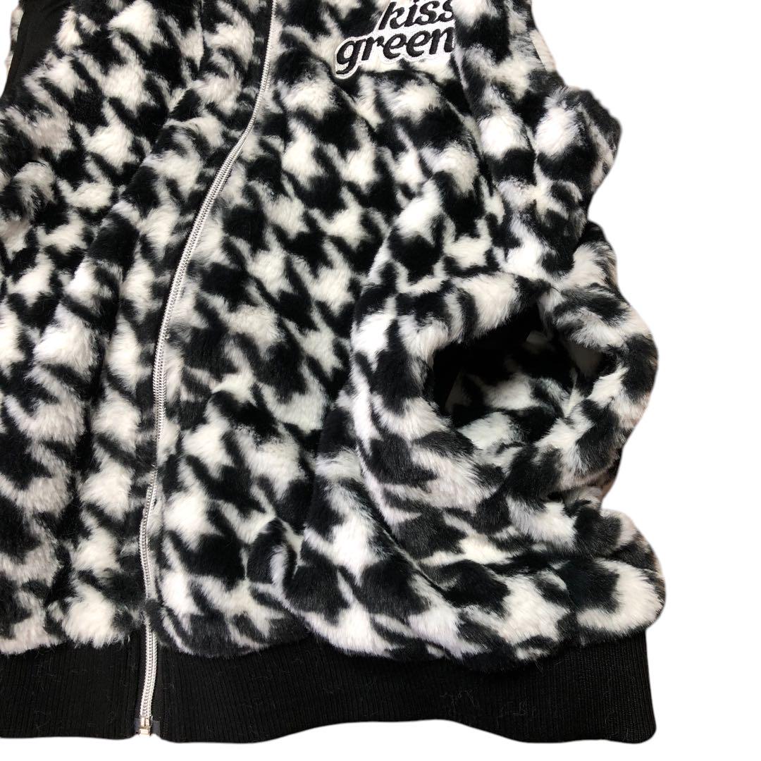 美品　kiss onthe green ハウンドトゥースセットアップ　Mサイズ★ 美品 kiss onthe green ハウンドトゥースセットアップ Mサイズ