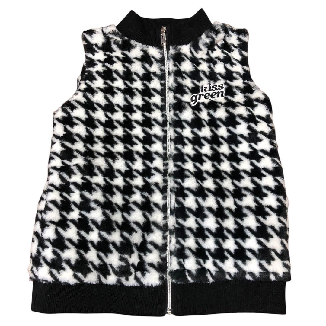 美品　kiss onthe green ハウンドトゥースセットアップ　Mサイズ★ 美品 kiss onthe green ハウンドトゥースセットアップ Mサイズ