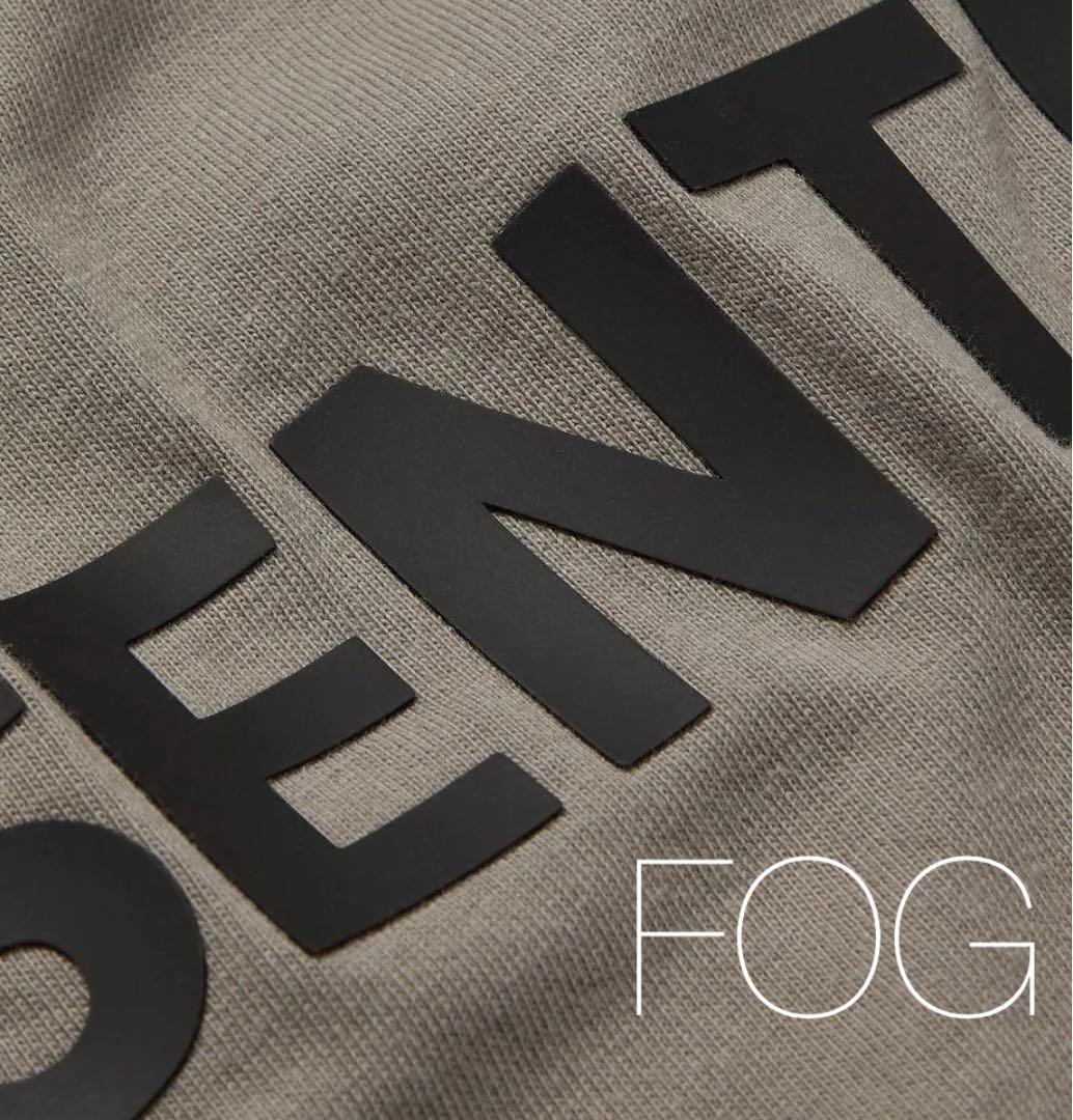 FOG エッセンシャルズ Tシャツ チャコール グレー XXS
