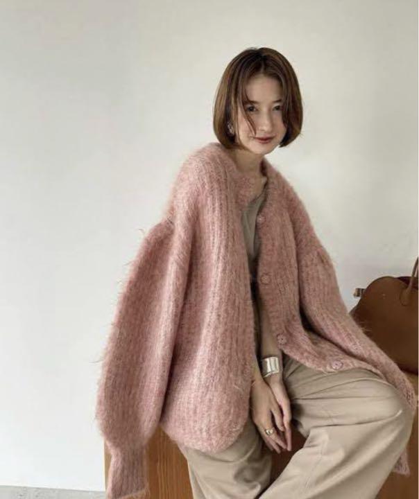 激安価格の
 CLANE クラネ　シャギー  CARDIGAN SHAGGY MOHAIR カーディガン/ボレロ