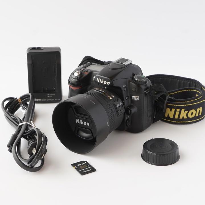 Nikon D80ボディ+NIKKOR50mm単焦点レンズセット