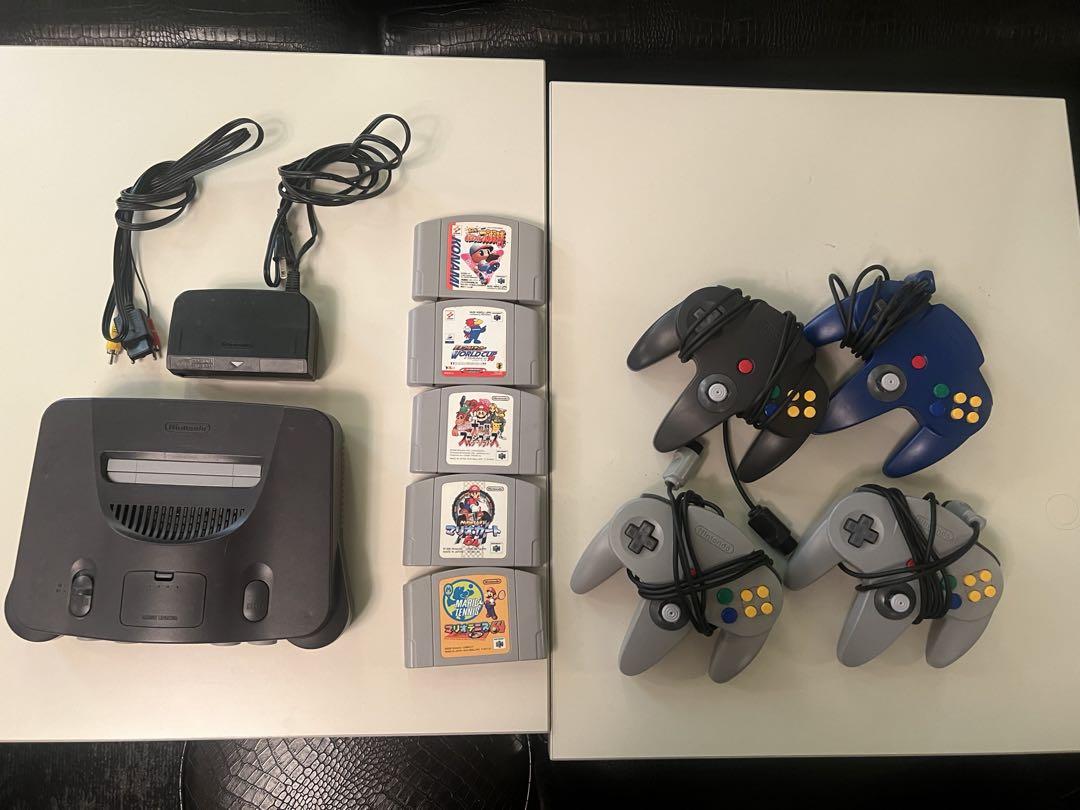 ニンテンドー64 本体　カセット5種