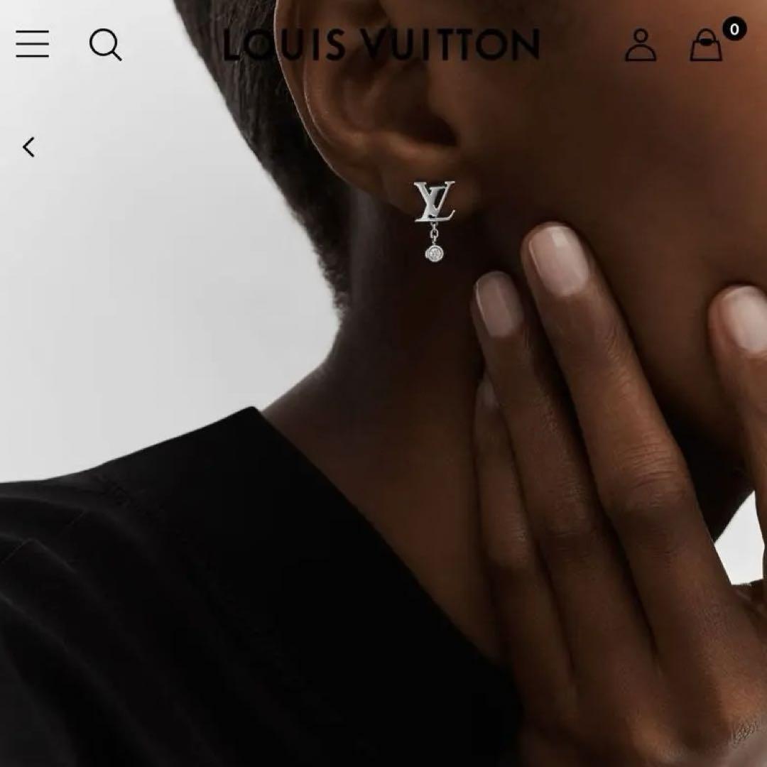 ピアス イディール ブロッサム LV(ホワイトゴールド×ダイヤモンド) 単品