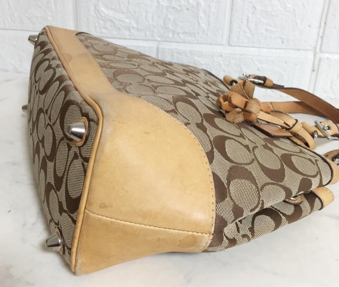 no35071 COACH コーチ 6830 シグネチャー トート バッグ 楽天市場】コーチ バッグ レディース COACH トートバッグ