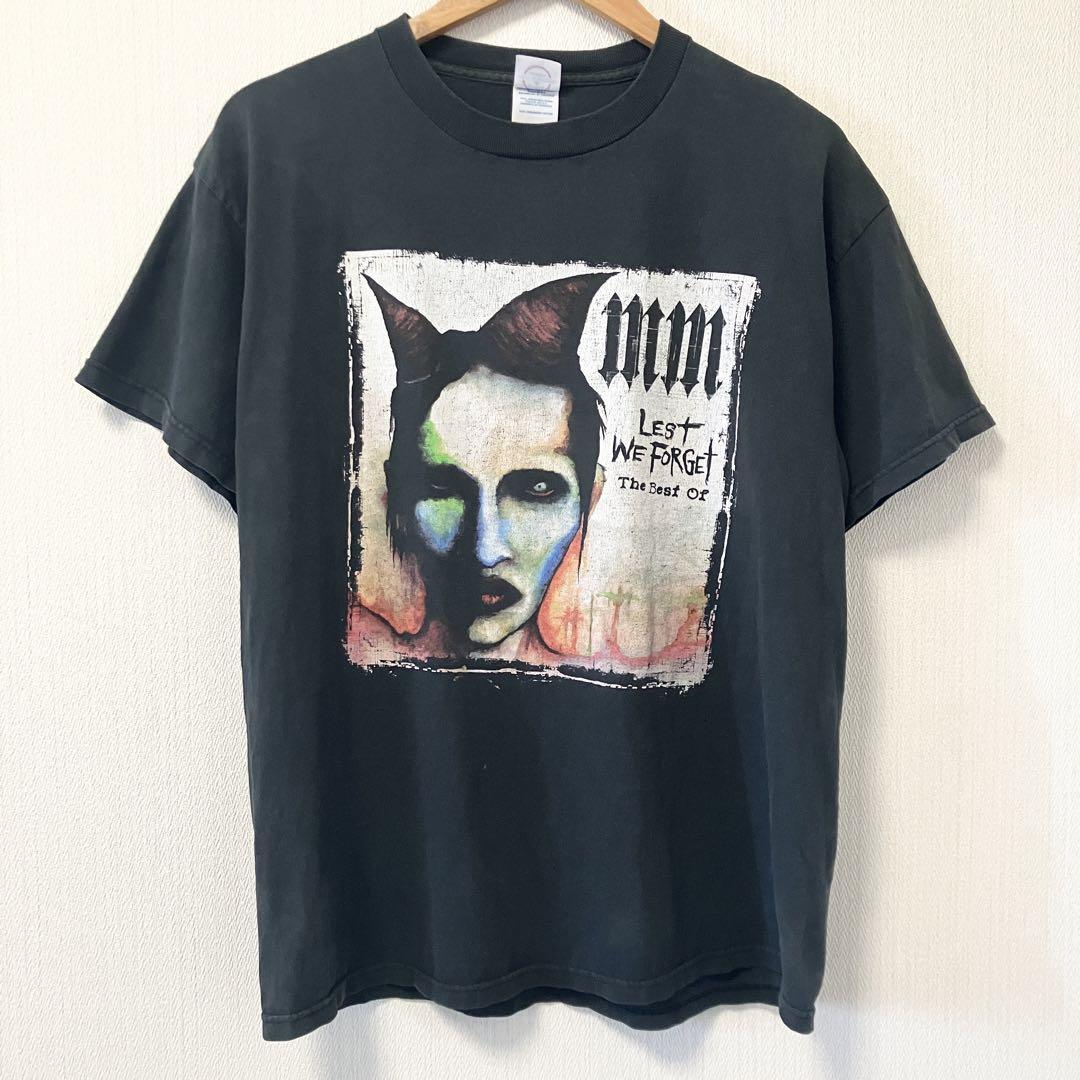 00s Marilyn Manson 2004 tour tee Tシャツ