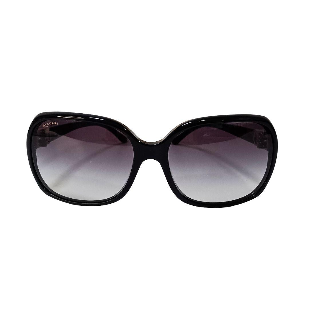 BVLGARI　サングラス 8092BA ラインストーン 極美品 ブルガリ BVLGARI サングラス パレンテシ ラインストーン