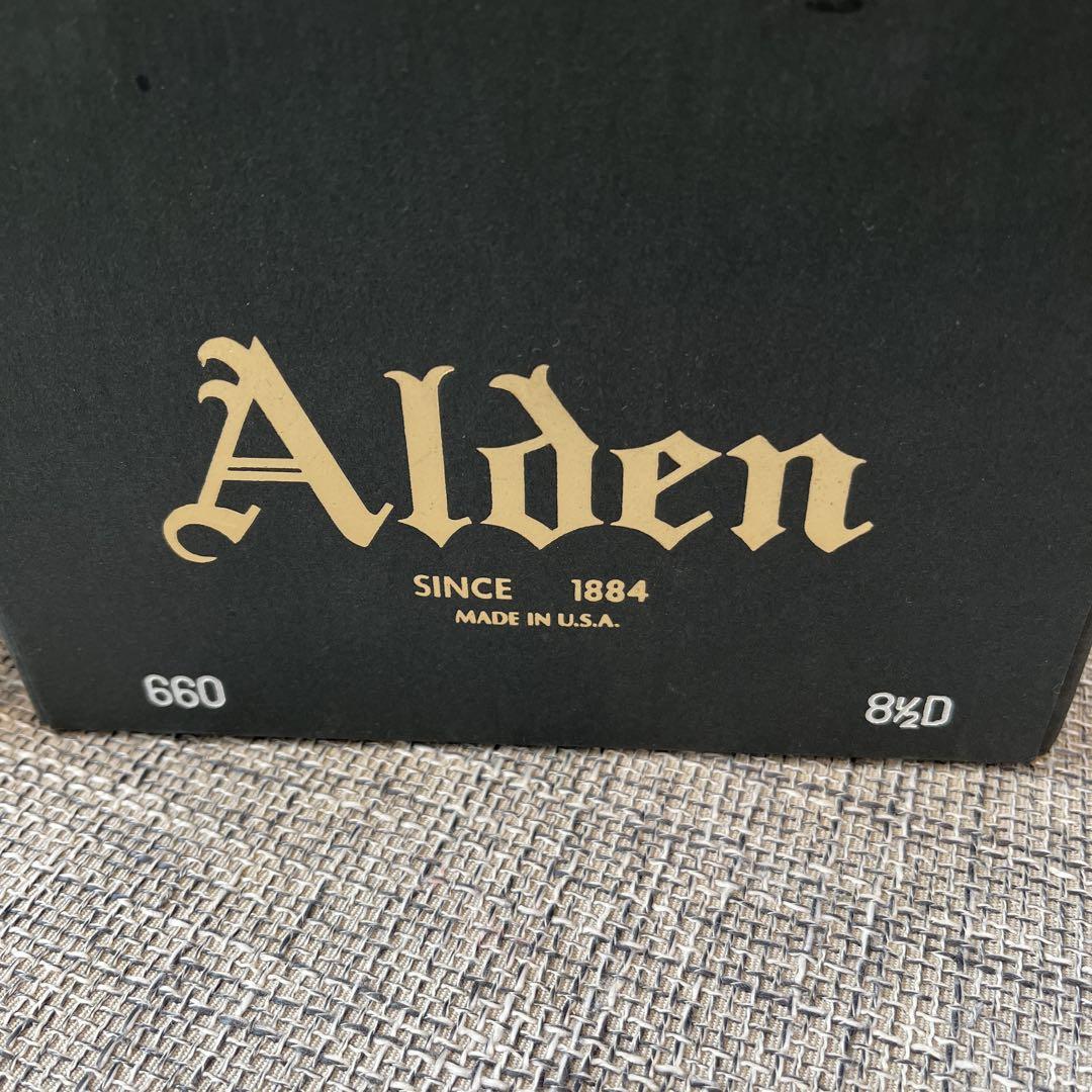 Alden オールデン 660 タッセルローファー 黒 US8.5