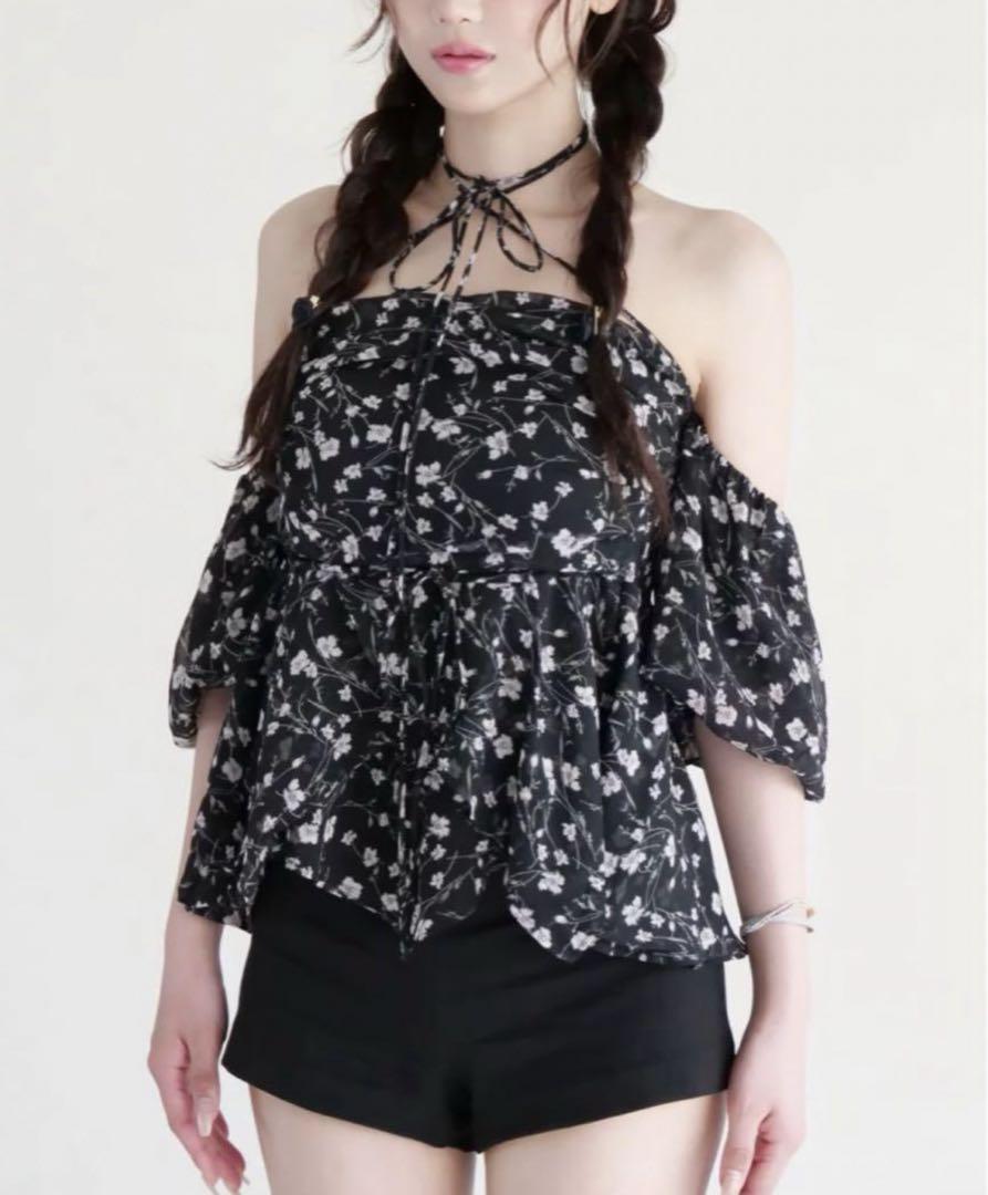 YILON イロン joli flower blouse
