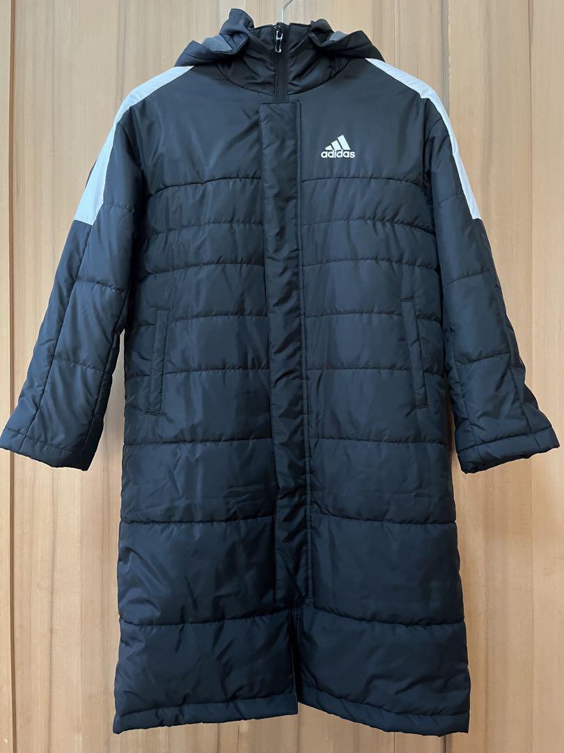 adidas フード付きダウンコート サッカー　130cm