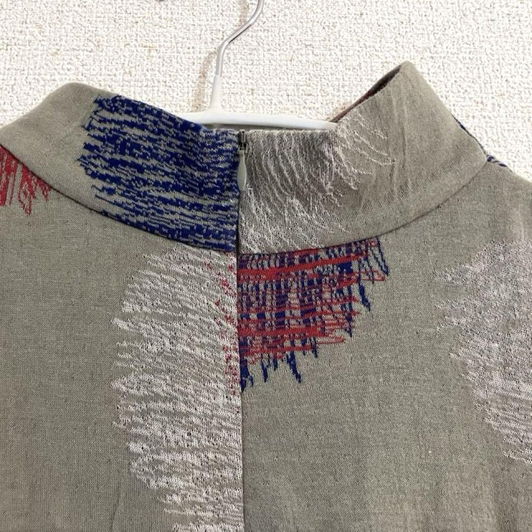 【専用』 センソユニコ tb グレー無地&ドット模様ノースリーブチュニック 専用』 センソユニコ tb グレー無地&ドット模様ノースリーブ