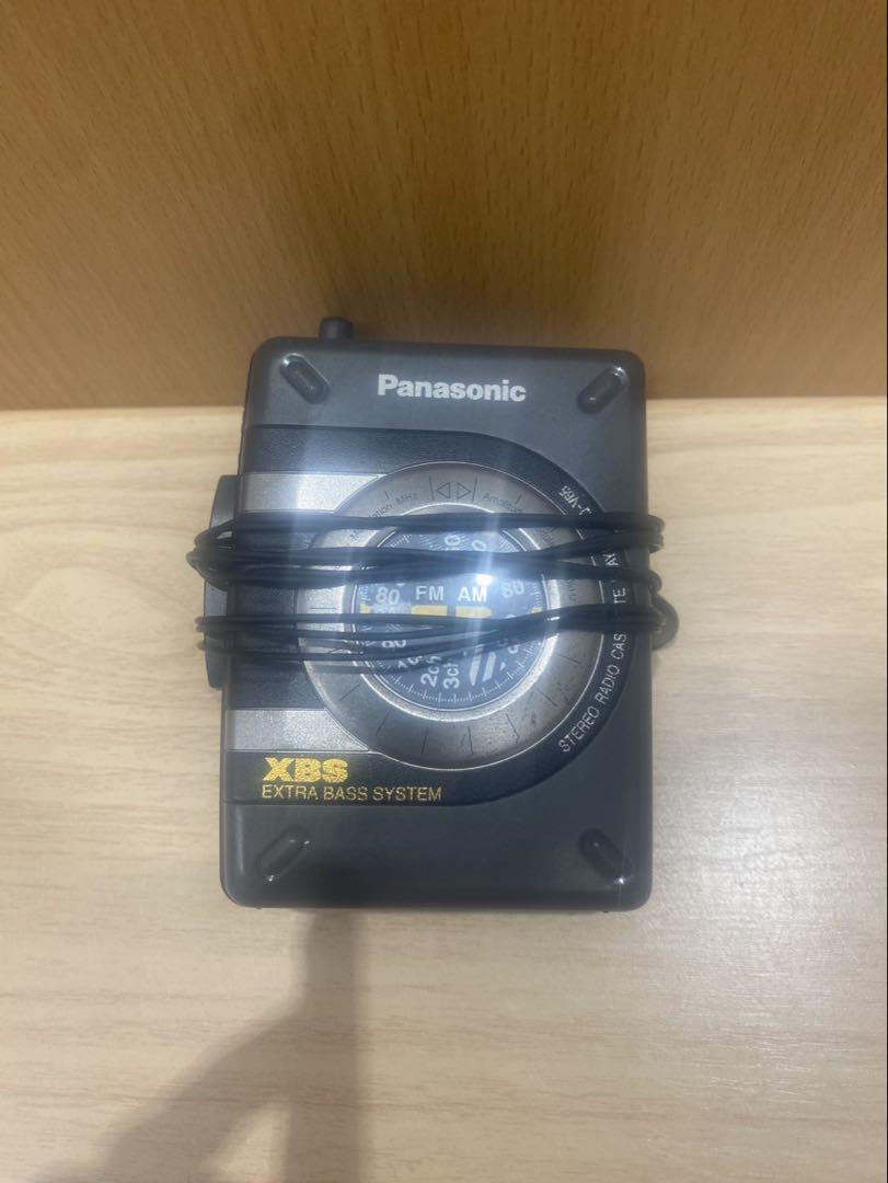 【ほぼ未使用品】Panasonic カセット プレーヤー RQ-V65 Vintage Panasonic RQ-V65 Portable Cassette Player Walkman