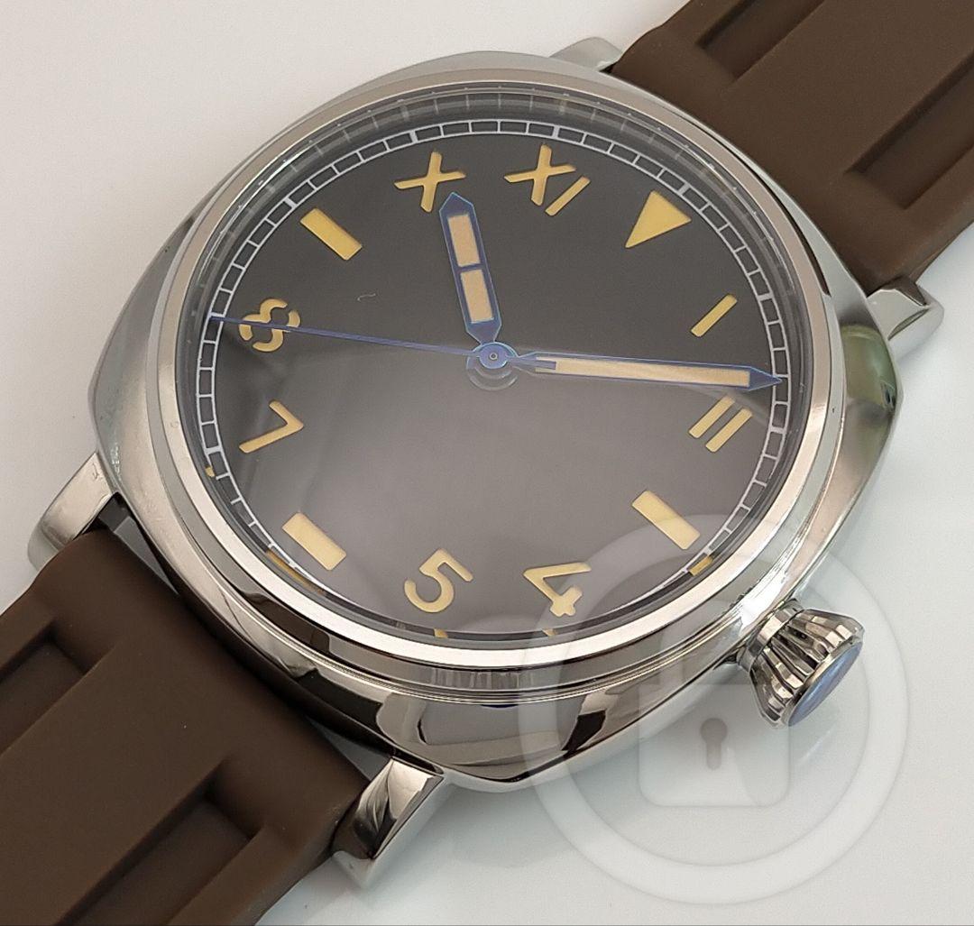 本格イタリア軍式もシックラバーでオンでもキマる NH35| 防水性能200m新品、♥