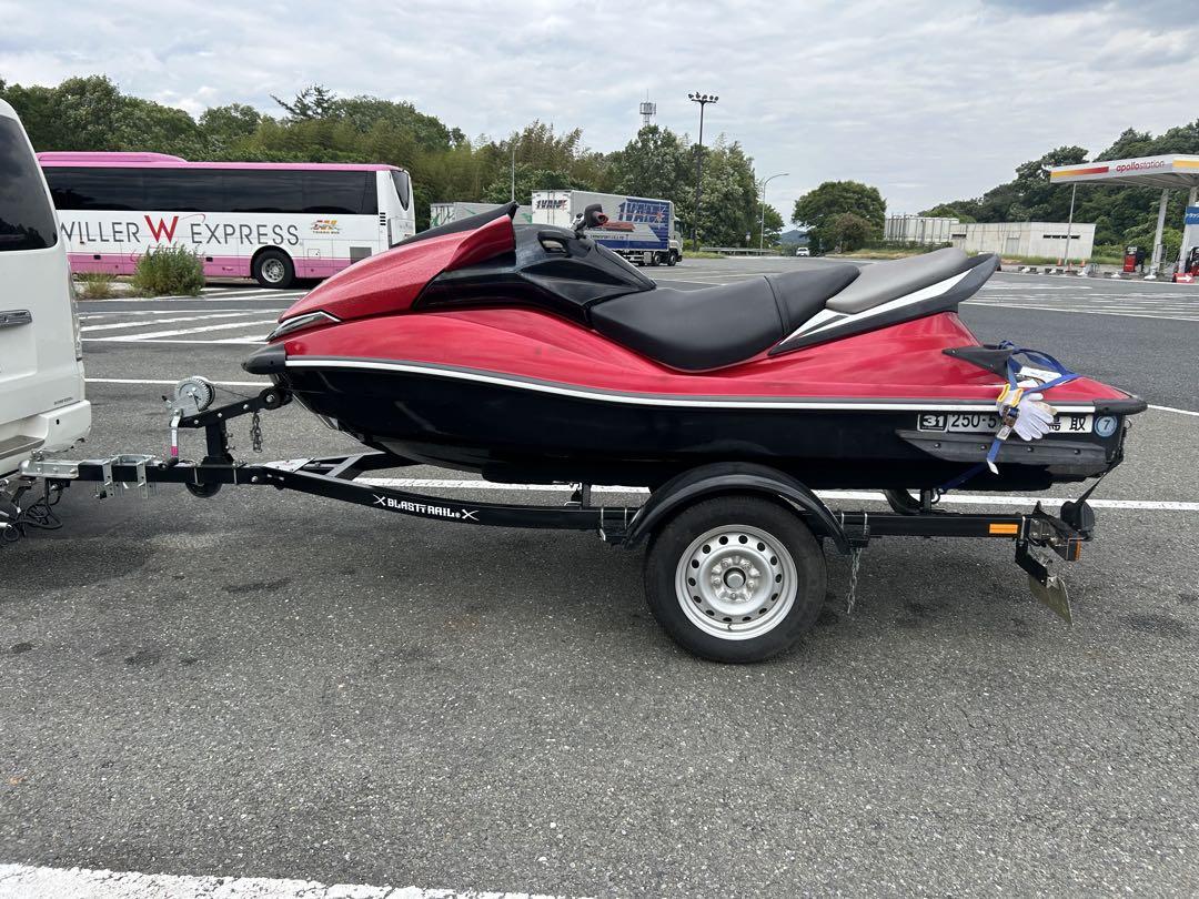 トレーラー付き KAWASAKI ULTRA250X ブラストトレイル