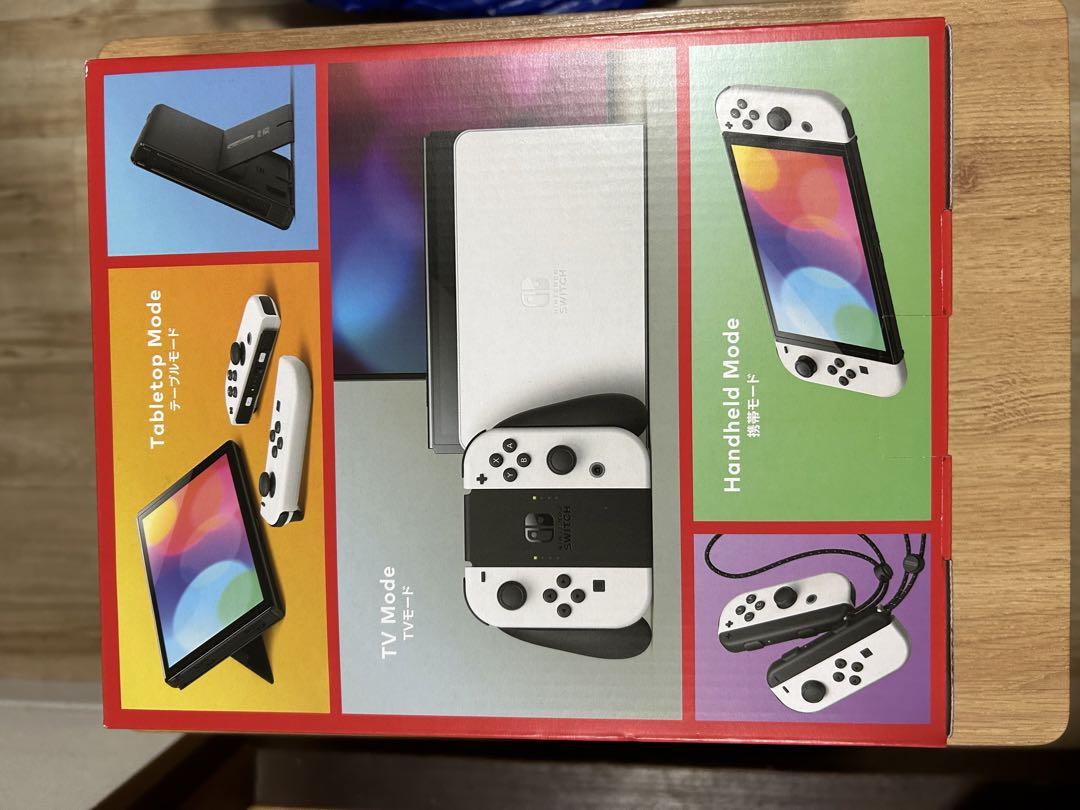 新品Switch本体有機EL JCホワイト+ おまけ