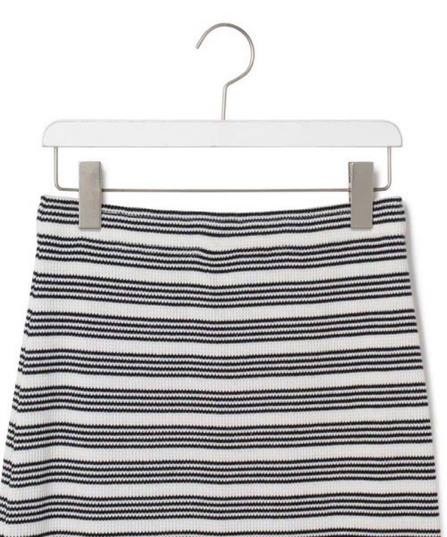 【Miller for ADAM ET ROPE'】別注BORDER SKIRT ADAM ET ROPÉ FEMME(アダム エ ロペ ファム) / 【Miller for
