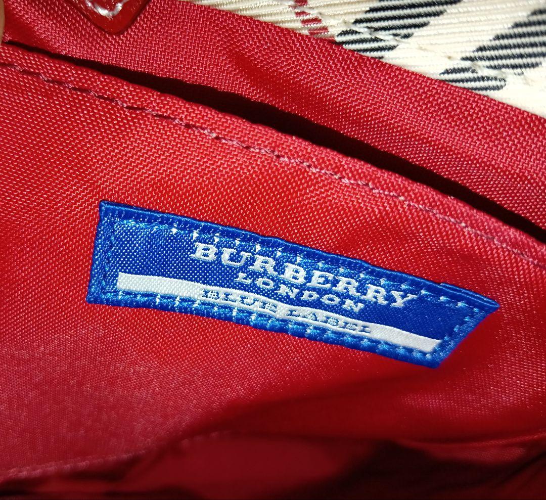 ☆BURBERRY　ブルーレーベル高級ライン　バッグ未使用☆
