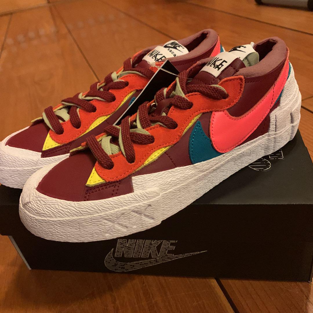セール安い NIKE BLAZER LOW SACAI KAWS 24cm Z4GS2-m30407238029 豊富な在庫