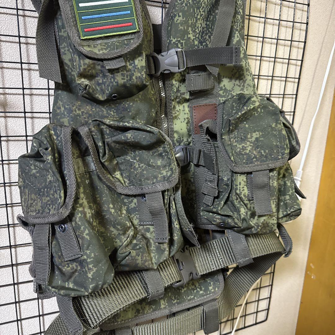 ロシア軍 実物 SOTNIC製 スカラ アサルトベスト デジタルフローラ