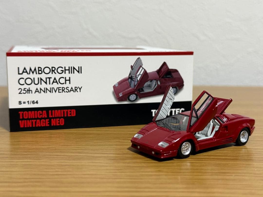 TLV 1 64 ランボルギーニ カウンタック 25th アニバーサリーTOMYTEC