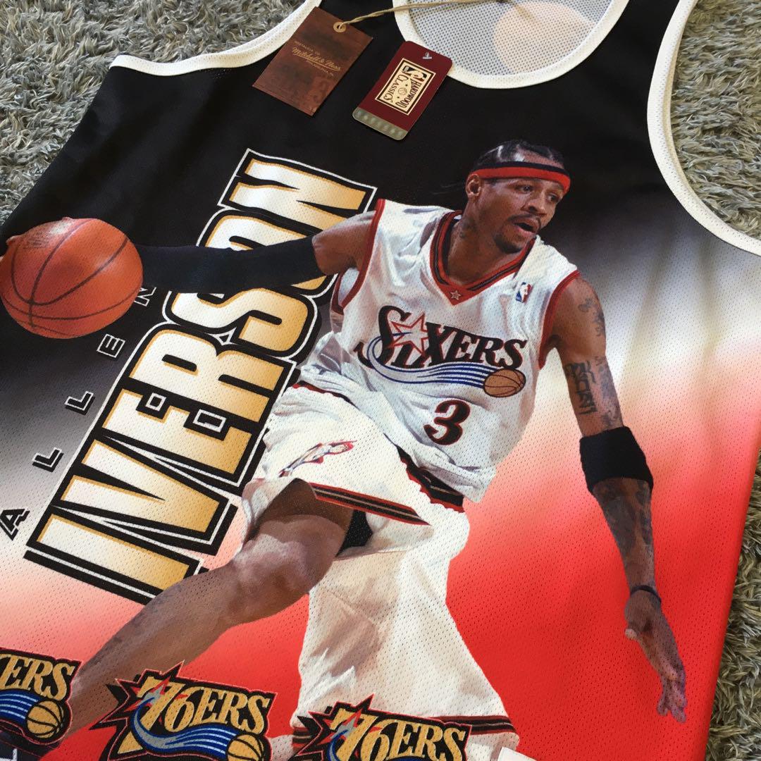 新品　NBA　タンクトップ　メンズL　アイバーソン　ユニフォーム