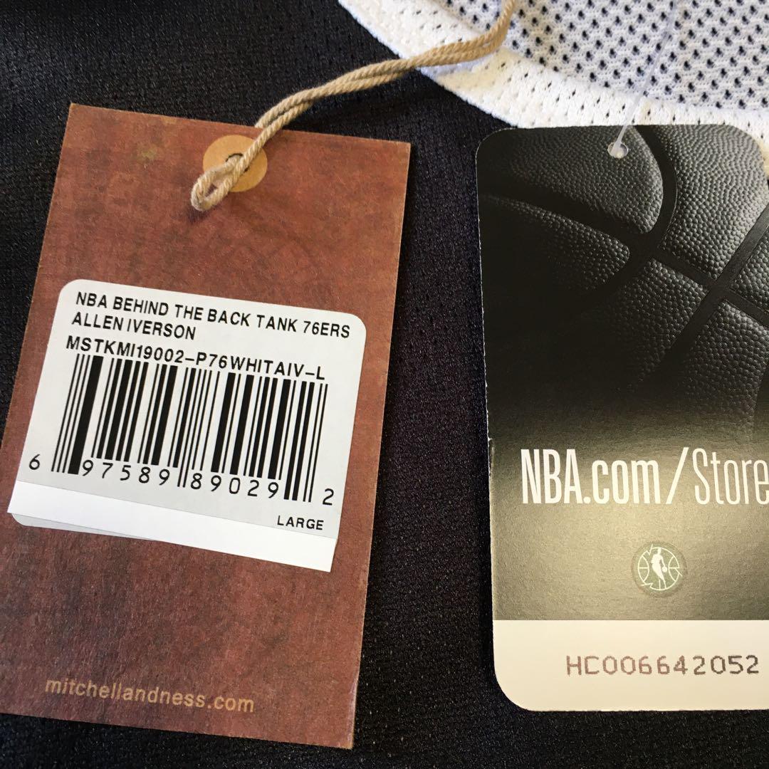 新品　NBA　タンクトップ　メンズL　アイバーソン　ユニフォーム
