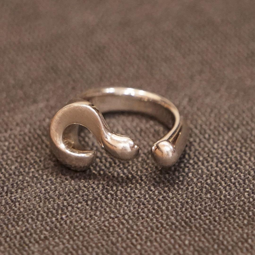 デュオクトリア　question ring シルバー　クエスチョン　リング