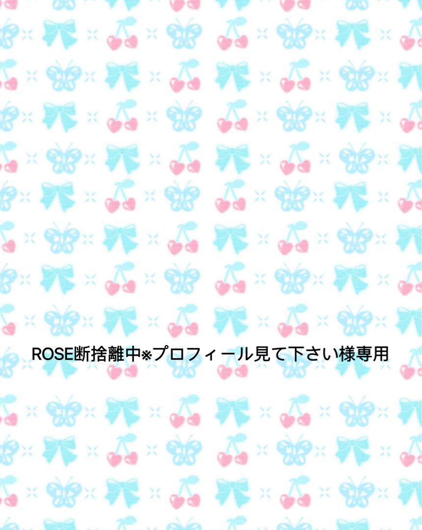 ROSE断捨離中※プロフィール見て下さい