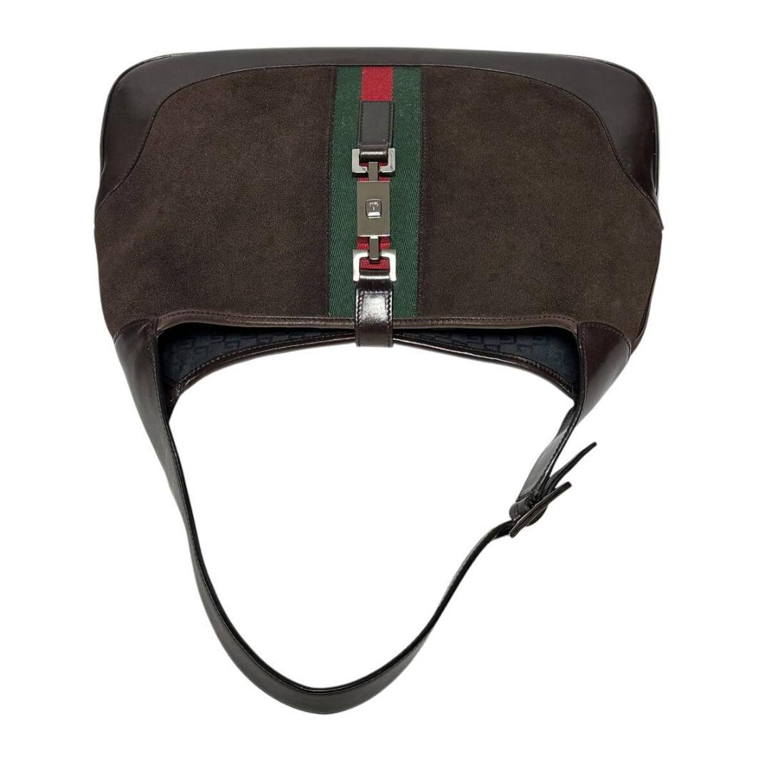 GUCCI ジャッキー スエード レザー シェリーライン HB04646 GUCCI ジャッキー スエード レザー シェリーライン HB04646