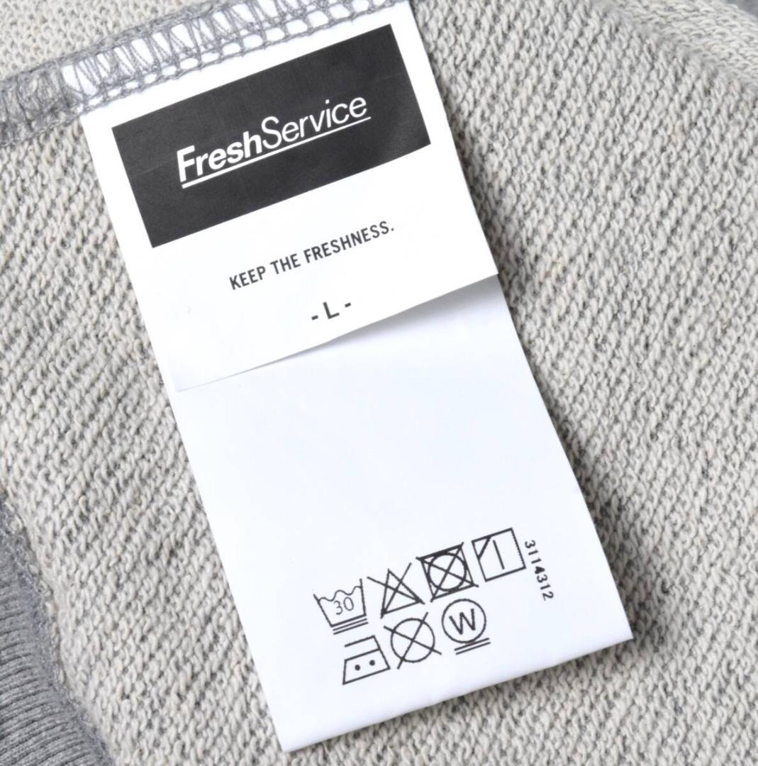 未使用 FreshService フレッシュサービス モックネックスウェット L