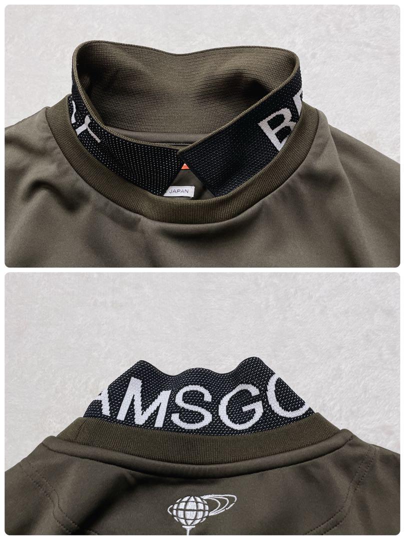 【美品】BEAMS GOLF 襟付き プルオーバー　スウェット　トレーナー