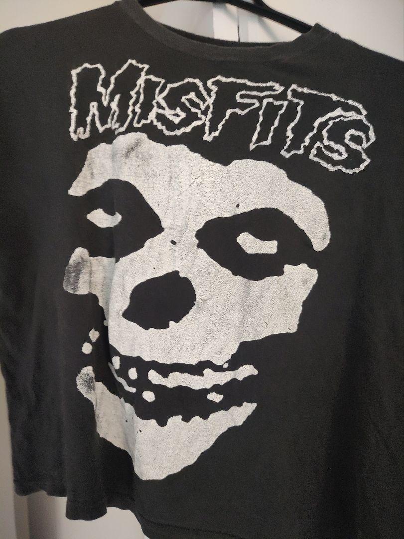 Misfits スカルプリント Tシャツ ブラック