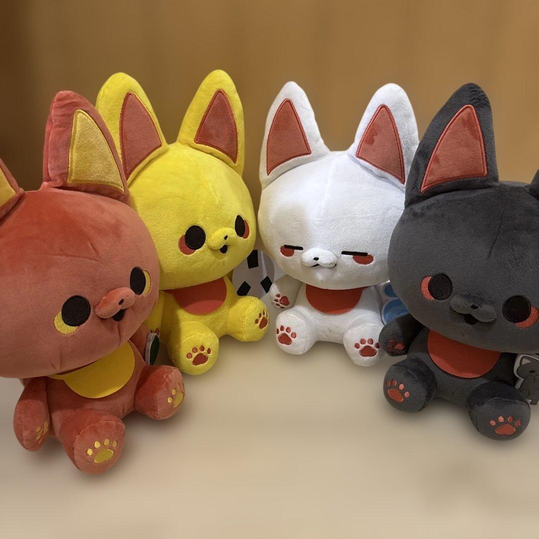 かみさまキツネとサラリーマン BIGぬいぐるみ 全4種セット ④