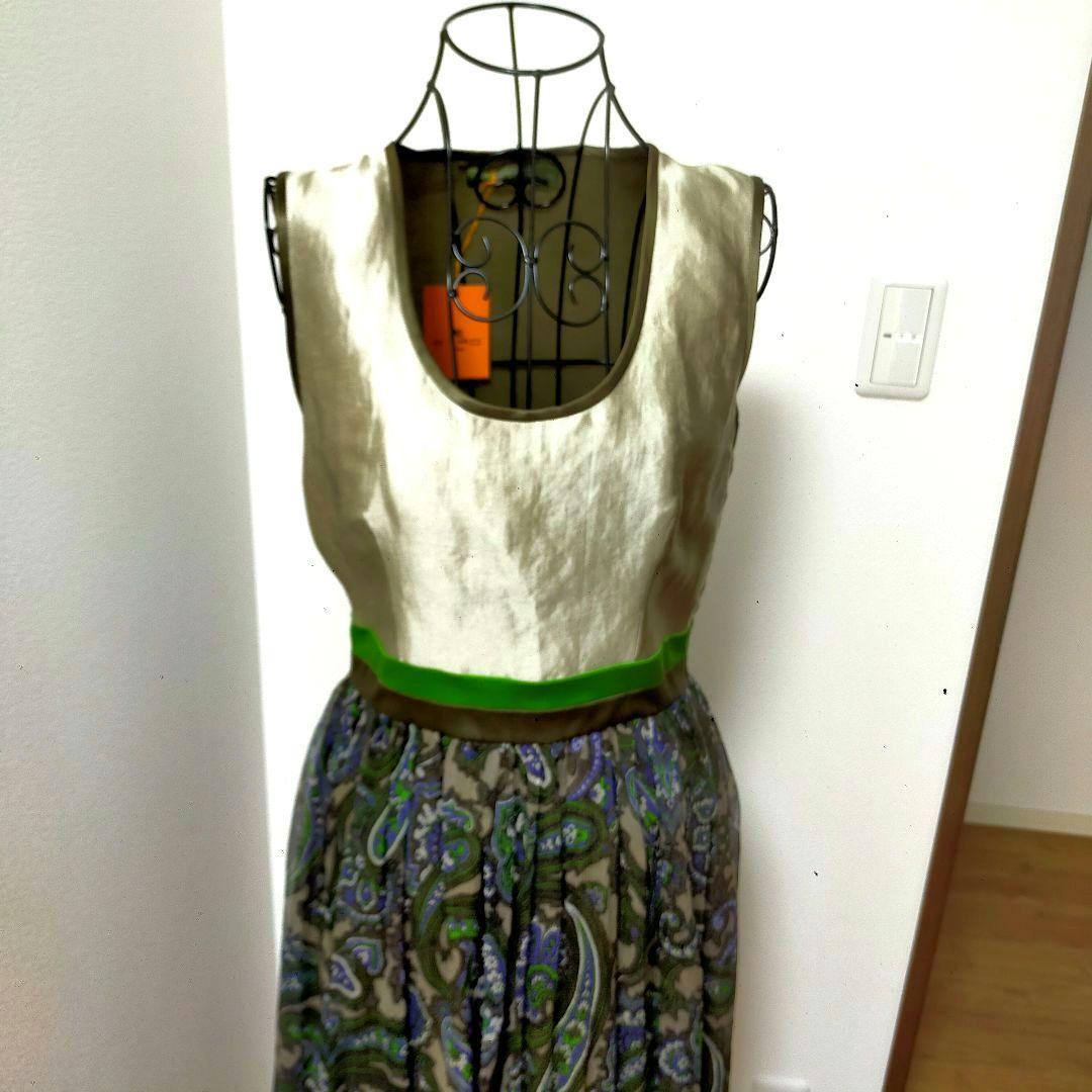 ETRO エトロ ワンピース ペイズリー シルク