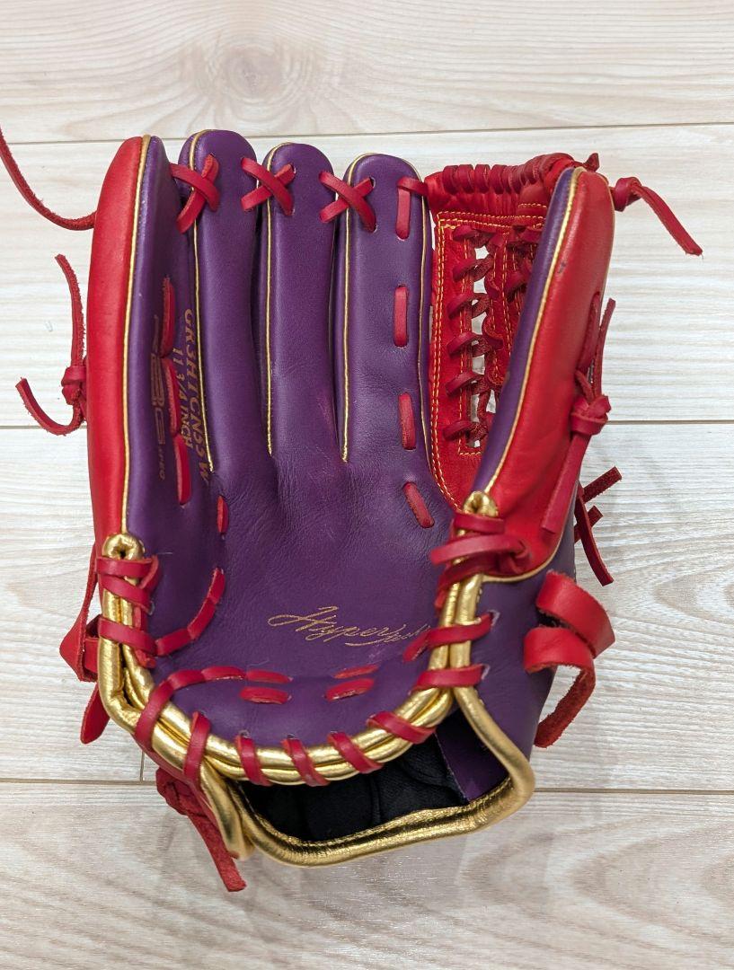 Rawlings 野球グローブ 　レッド×バイオレット