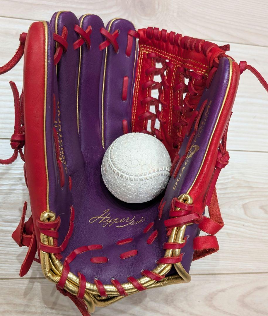 Rawlings 野球グローブ 　レッド×バイオレット