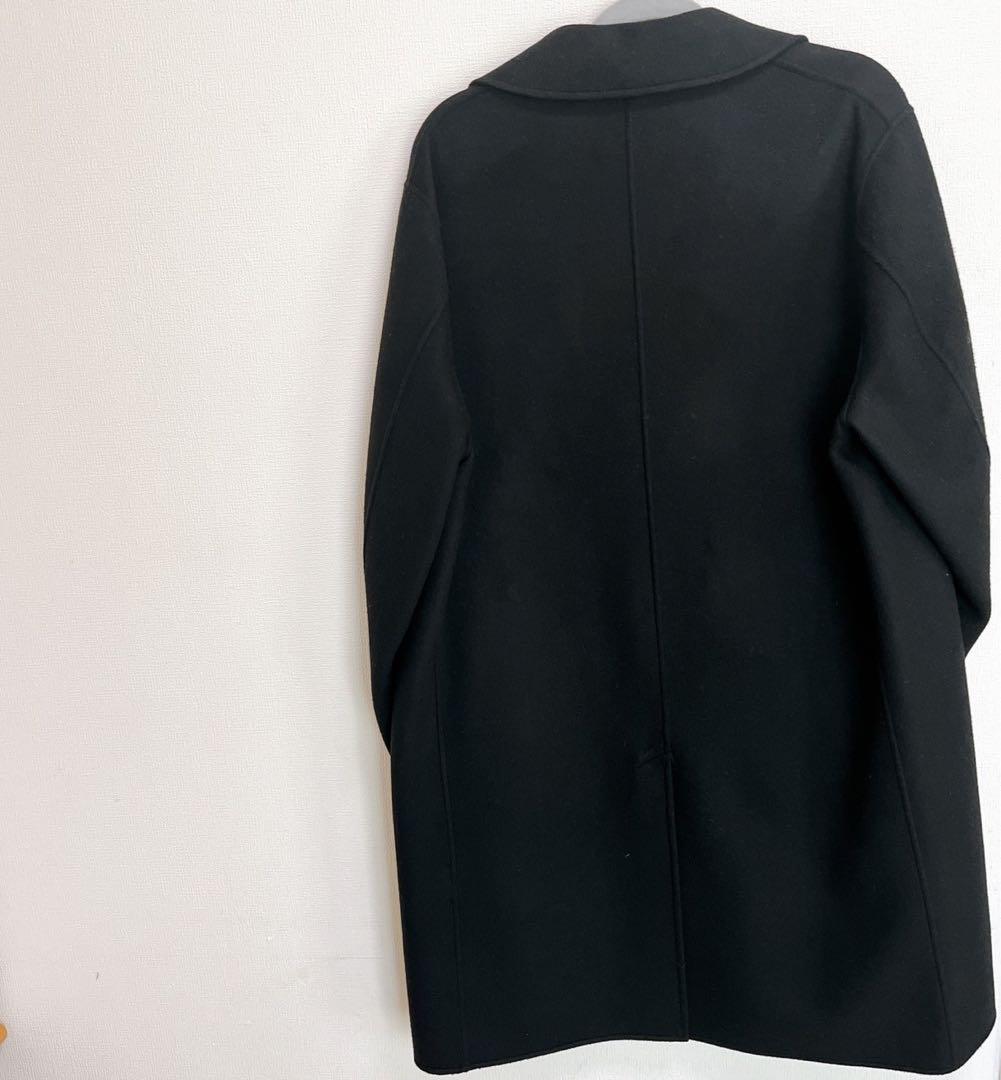 【美品】エストネーションチェスターコートブラック Lサイズ