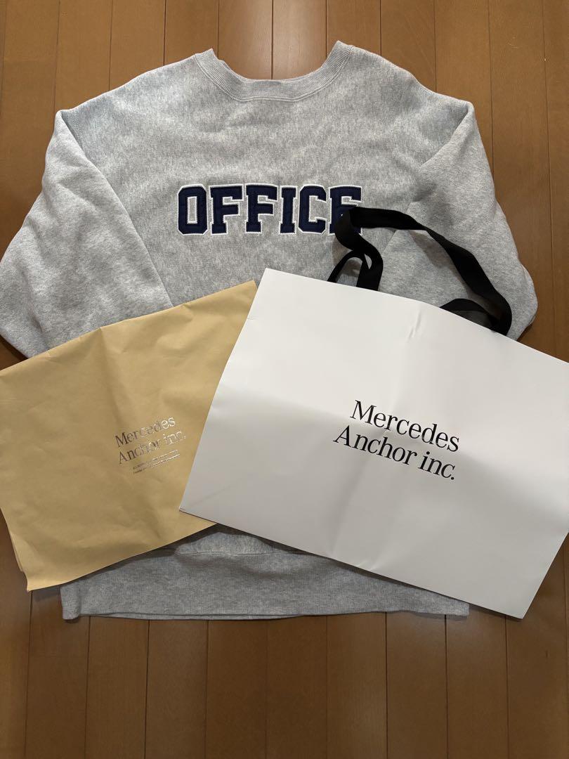 高価ファッション - Anchor inc Champion OFFICEロゴ スウェット