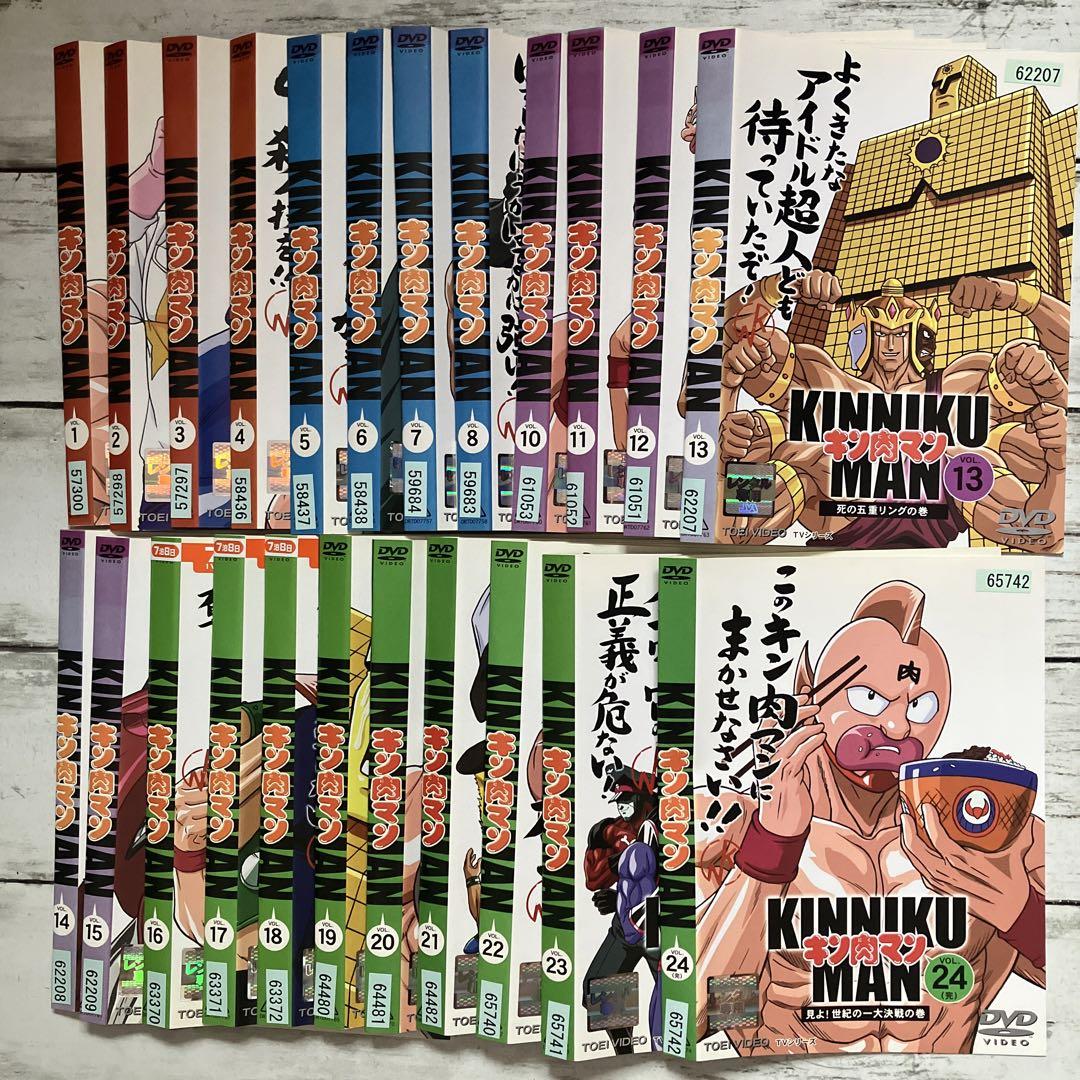 キン肉マン(1期)DVD 23枚セット、9巻だけありません。未完