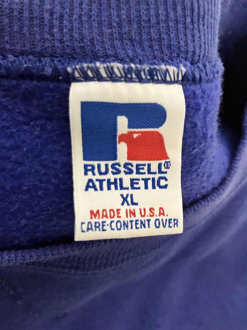 ラッセル　RUSSELL スウェット　XL 90s USA レアカラー　ブルー