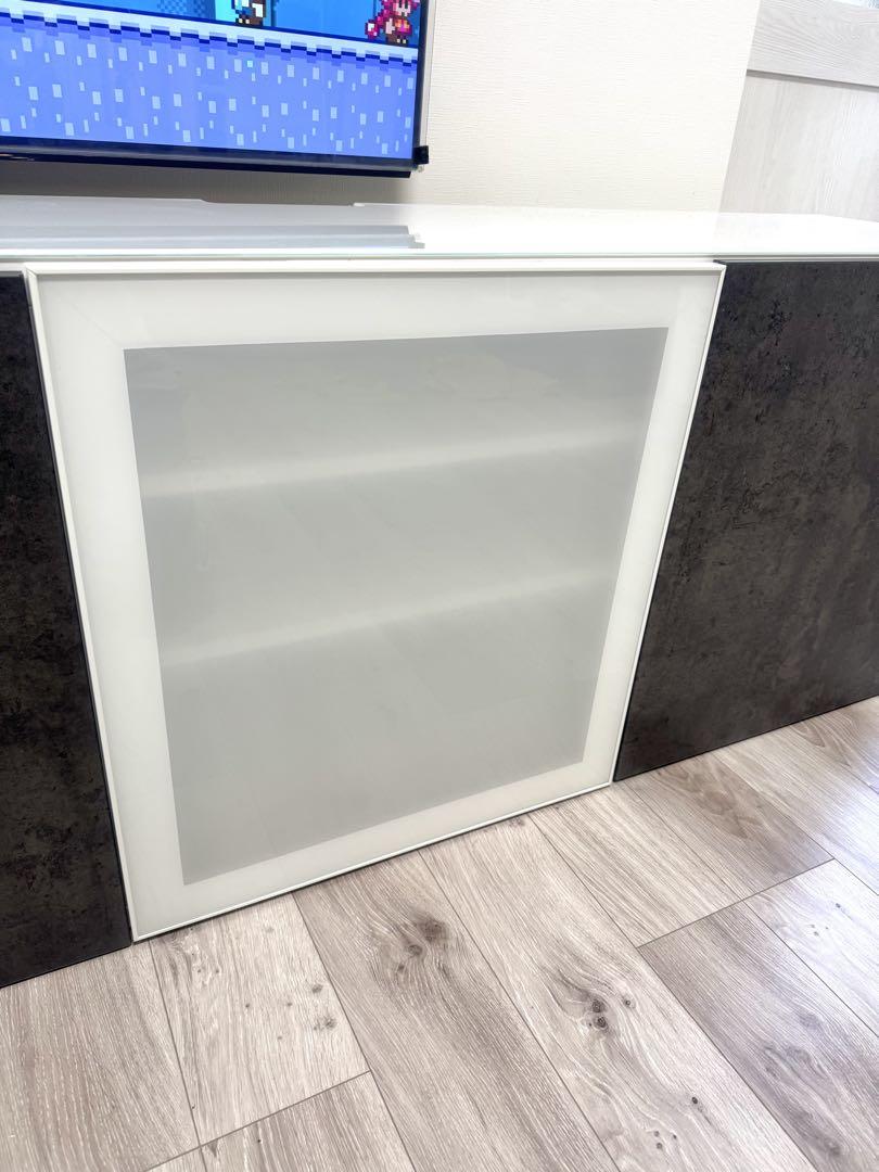 IKEA BESTÅ/ベストー テレビボード テレビ台 幅180cm 白　グレー