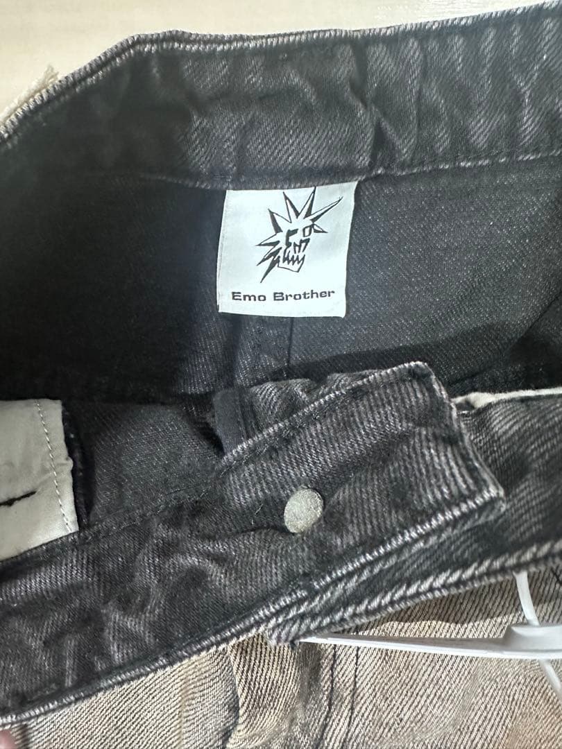 【海外ストリート】EMOBROTHER ワイドデニム 【海外ストリート】EMOBROTHER ワイドデニム