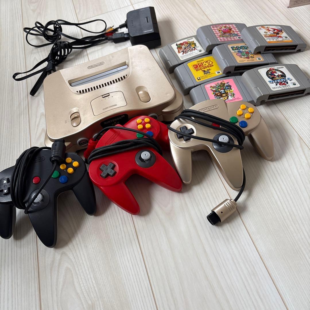 Nintendo64 すぐ遊べるセットやや傷や汚れあり