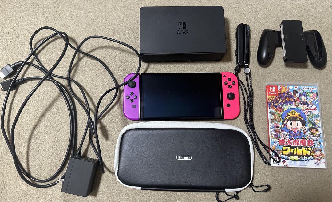Nintendo Switch 有機EL 桃鉄ワールド 収納ケース