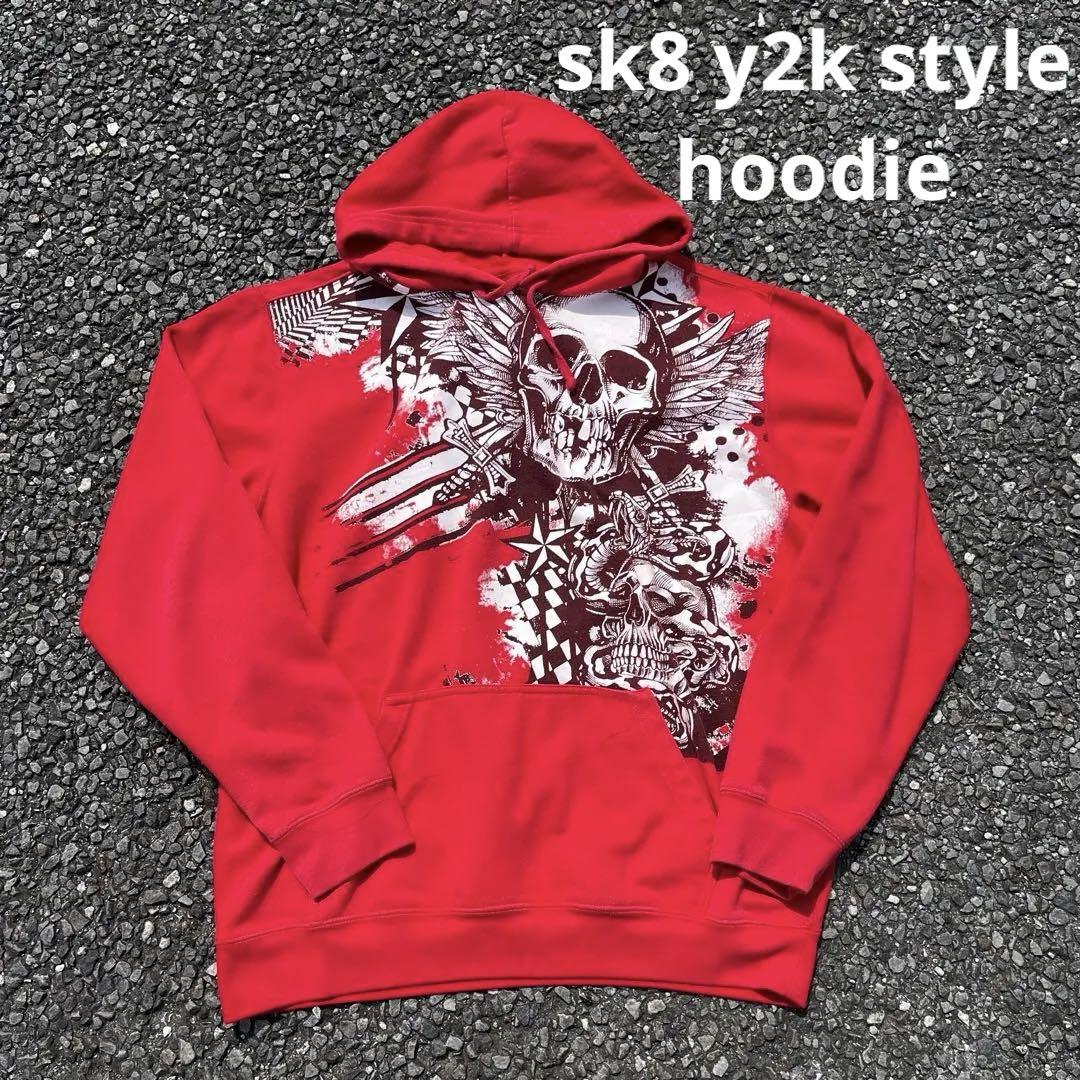 Hybrid パーカー y2k 00s sk8 jnco Affliction系