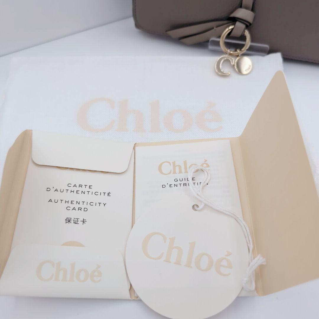 美品　Chloe　クロエ　長財布　かわいい　Alphabet　アルファベット　箱