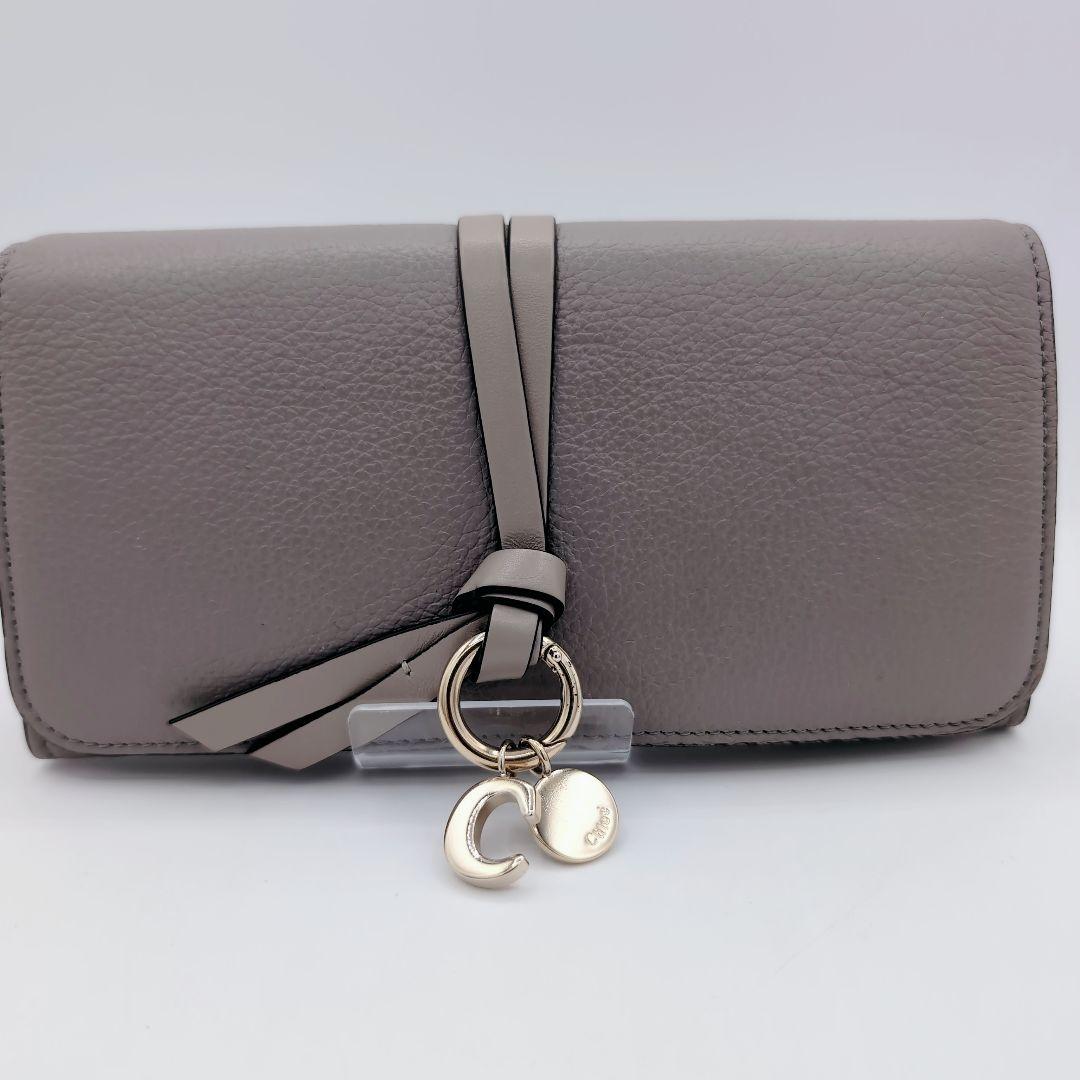 美品　Chloe　クロエ　長財布　かわいい　Alphabet　アルファベット　箱