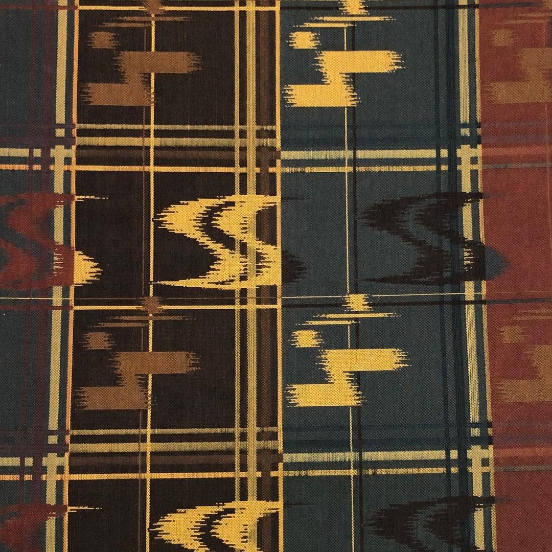 名古屋帯 雰囲気の良い絣模様 O-5128