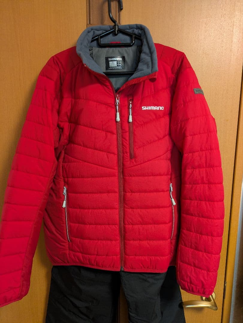 SHIMANO 冬季フィッシングジャケット 上下セットL・SHIMANO