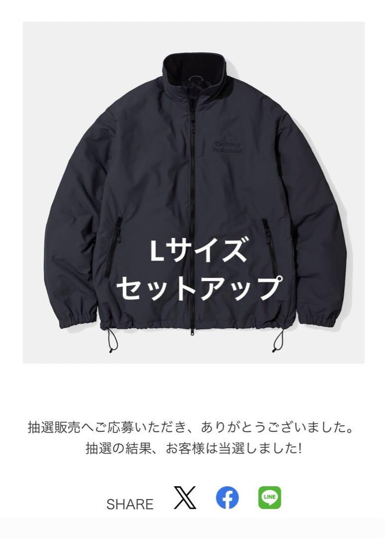 明日の発送は可能ですennoy NYLON PADDED JACKET PANTS セットアップ